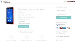 Desktop Screenshot of desbloquear-telemovel.com