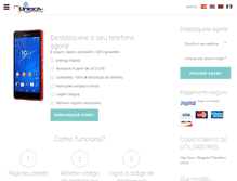 Tablet Screenshot of desbloquear-telemovel.com